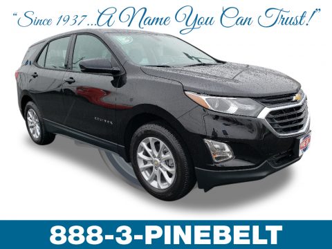 Mosaic Black Metallic Chevrolet Equinox LS.  Click to enlarge.