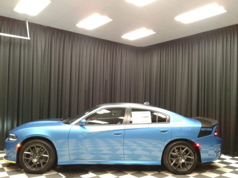 B5 Blue Pearl Dodge Charger Daytona.  Click to enlarge.