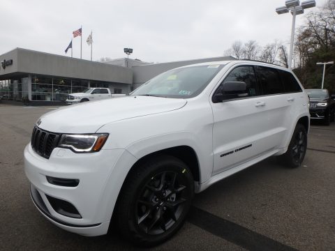 Bright White Jeep Grand Cherokee Limited 4x4.  Click to enlarge.