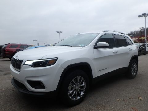 Bright White Jeep Cherokee Latitude Plus 4x4.  Click to enlarge.