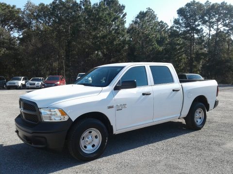 Bright White Ram 1500 Classic Tradesman Crew Cab 4x4.  Click to enlarge.