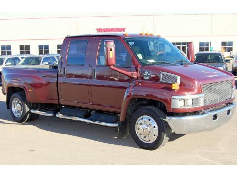 Sport Red Metallic Chevrolet C Series Kodiak C4500 Crew Cab.  Click to enlarge.