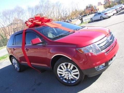 Red Candy Metallic Ford Edge Limited AWD.  Click to enlarge.