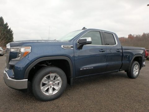 Pacific Blue Metallic GMC Sierra 1500 SLE Double Cab 4WD. Click to enlarge. Pacific Blue Metallic GMC Sierra 1500 SLE Double Cab 4WD. Click to enlarge.