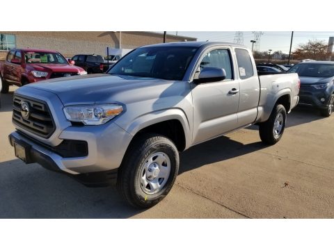 Silver Sky Metallic Toyota Tacoma SR Access Cab 4x4.  Click to enlarge.