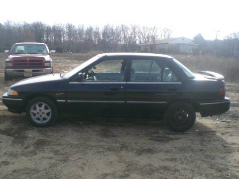 Black Mercury Tracer Sedan.  Click to enlarge.