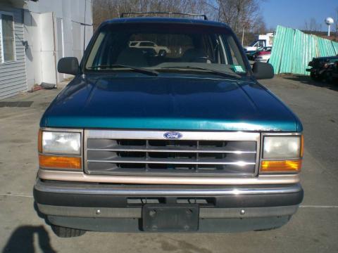 Cayman Green Metallic Ford Explorer XLT 4x4.  Click to enlarge.