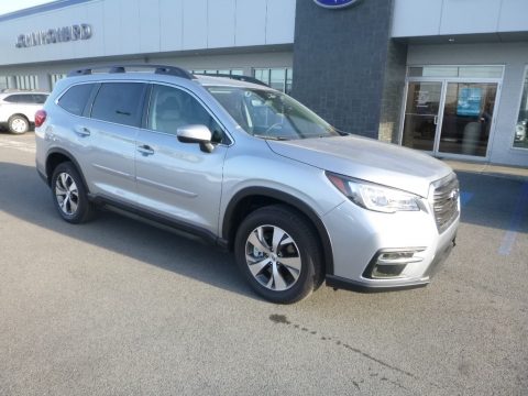 Ice Silver Metallic Subaru Ascent Premium.  Click to enlarge.