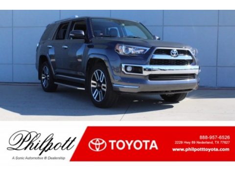 Magnetic Gray Metallic Toyota 4Runner Limited.  Click to enlarge.