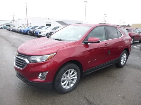 Cajun Red Tintcoat Chevrolet Equinox LT AWD.  Click to enlarge.