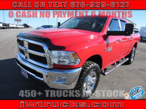 Bright Red Ram 2500 SLT Crew Cab 4x4.  Click to enlarge.