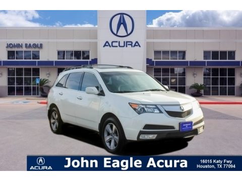 Aspen White Pearl Acura MDX Technology.  Click to enlarge.
