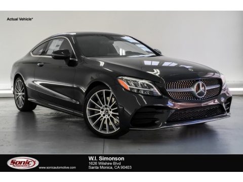 Graphite Grey Metallic Mercedes-Benz C 300 Coupe.  Click to enlarge.