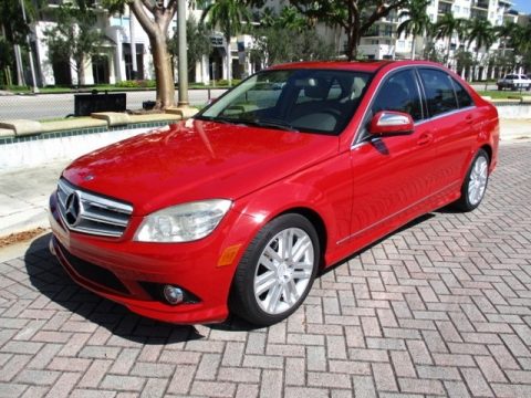 Mars Red Mercedes-Benz C 300 Luxury.  Click to enlarge.