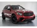 Front 3/4 View of 2019 Mercedes-Benz GLC AMG 63 4Matic #12