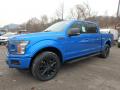 Front 3/4 View of 2019 Ford F150 XLT Sport SuperCrew 4x4 #6