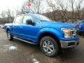 Front 3/4 View of 2019 Ford F150 XLT SuperCrew 4x4 #8
