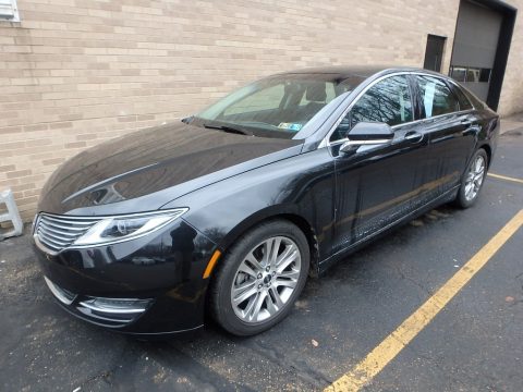 Tuxedo Black Lincoln MKZ 2.0L EcoBoost FWD.  Click to enlarge.