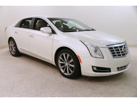 White Diamond Tricoat Cadillac XTS FWD.  Click to enlarge.