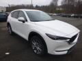 Front 3/4 View of 2019 Mazda CX-5 Grand Touring AWD #3