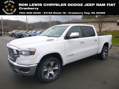 Ivory Tri–Coat Ram 1500 Laramie Crew Cab 4x4.  Click to enlarge.