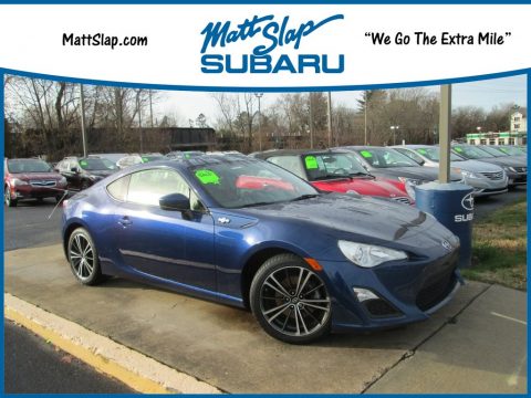 Ultramarine Blue Scion FR-S Sport Coupe.  Click to enlarge.