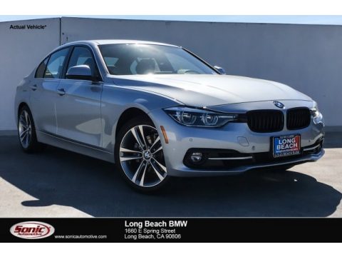 Glacier Silver Metallic BMW 3 Series 330i Sedan.  Click to enlarge.