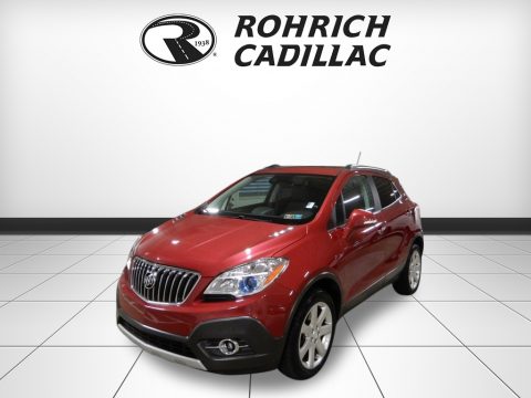 Ruby Red Metallic Buick Encore Premium.  Click to enlarge.