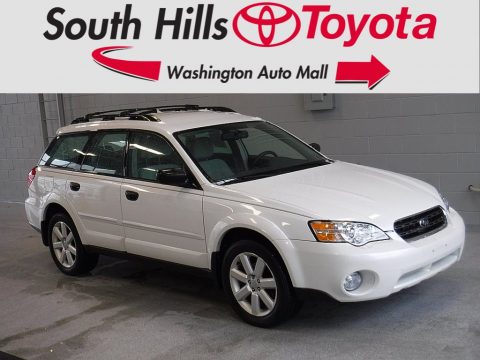 Satin White Pearl Subaru Outback 2.5i Wagon. Click to enlarge. Satin White Pearl Subaru Outback 2.5i Wagon. Click to enlarge.