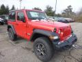 Front 3/4 View of 2019 Jeep Wrangler Sport 4x4 #7