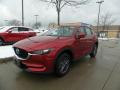 Front 3/4 View of 2019 Mazda CX-5 Sport AWD #1
