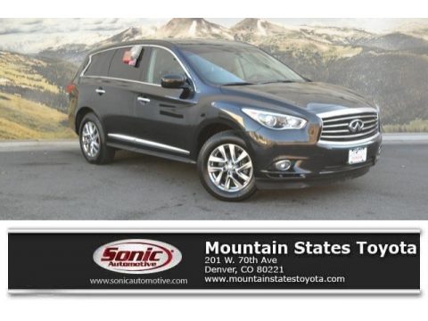 Black Obsidian Infiniti JX 35 AWD.  Click to enlarge.