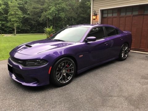 Plum Crazy Pearl Dodge Charger SRT 392.  Click to enlarge.