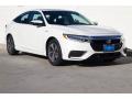 Front 3/4 View of 2019 Honda Insight LX #1