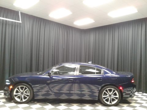 Jazz Blue Pearl Coat Dodge Charger R/T.  Click to enlarge.