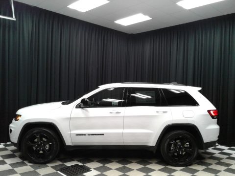 Bright White Jeep Grand Cherokee Altitude.  Click to enlarge.