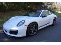 Front 3/4 View of 2019 Porsche 911 Carrera T Coupe #8