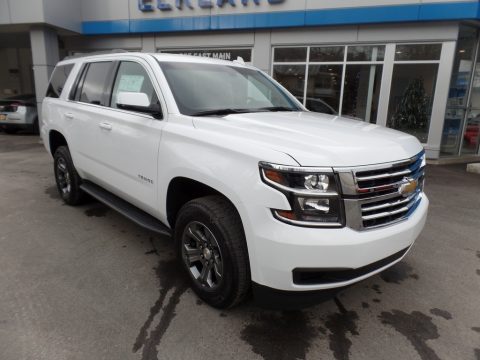 Summit White Chevrolet Tahoe LS 4WD.  Click to enlarge.