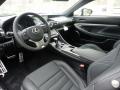  2019 Lexus RC Black Interior #2