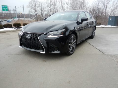 Obsidian Lexus GS 350 F Sport AWD.  Click to enlarge.