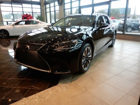 Obsidian Lexus LS 500 AWD.  Click to enlarge.