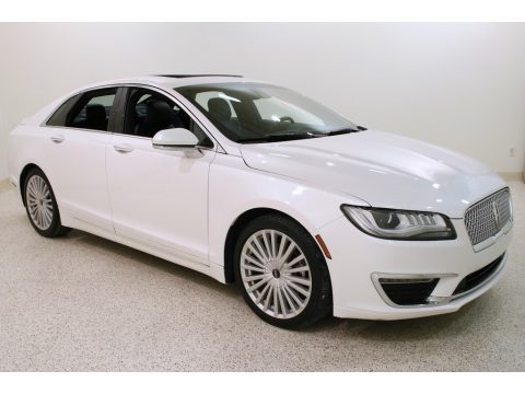 White Platinum Lincoln MKZ Reserve.  Click to enlarge.