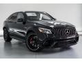 Front 3/4 View of 2019 Mercedes-Benz GLC AMG 63 S 4Matic Coupe #12