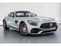 Front 3/4 View of 2019 Mercedes-Benz AMG GT C Coupe #14