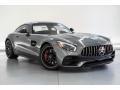 Front 3/4 View of 2019 Mercedes-Benz AMG GT C Coupe #13