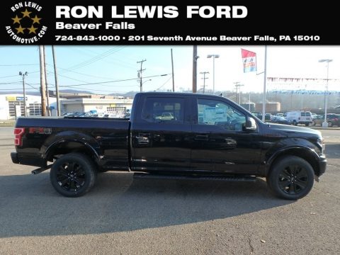 Agate Black Ford F150 XLT Sport SuperCrew 4x4.  Click to enlarge.