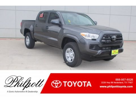 Magnetic Gray Metallic Toyota Tacoma SR Double Cab.  Click to enlarge.