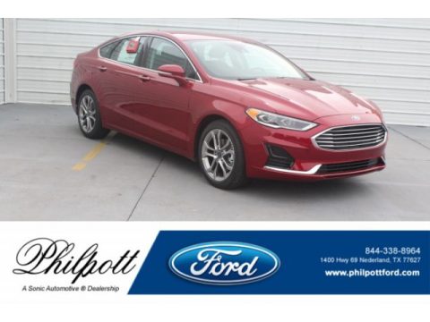 Ruby Red Ford Fusion SEL.  Click to enlarge.