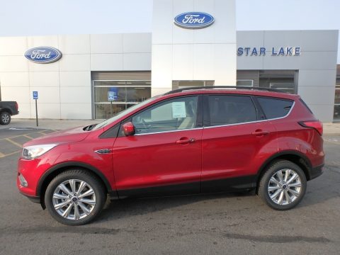 Ruby Red Ford Escape SEL 4WD.  Click to enlarge.