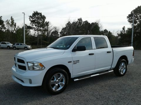 Bright White Ram 1500 Classic Tradesman Crew Cab 4x4.  Click to enlarge.